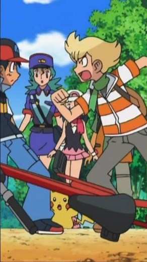 Ash roasting Barry🤣 #anime #pokemonanime #pokemon #ash #pokemondiamondpearl