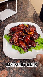 Raspberry wings #wings | Spice Jamaica