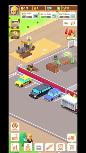 Lumber Inc Gameplay: Building My Saw Mill! | Part 7 #Shorts