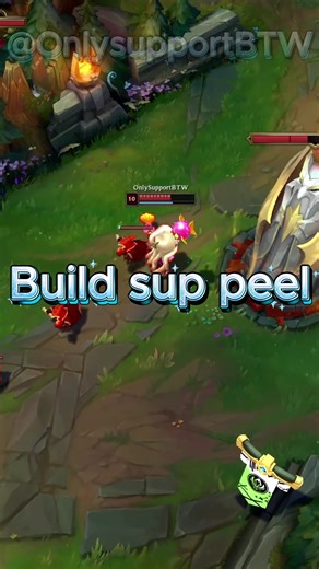 Building Sup Peel in League of Legends