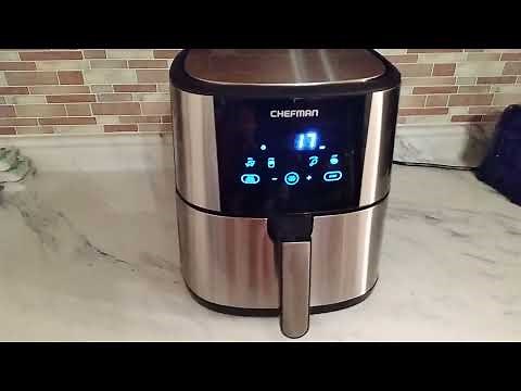 Chefman TurboFry® Touch Air Fryer Review, Easy To Use And Works Amazing! It's Perfect!
