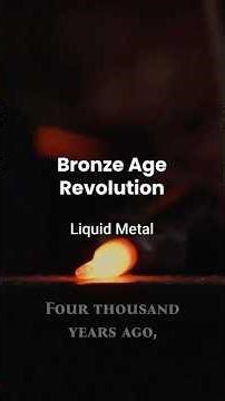 How They Made Weapons 4000 Years Ago #shorts #history #bronzeage #ancientweapons #ancient