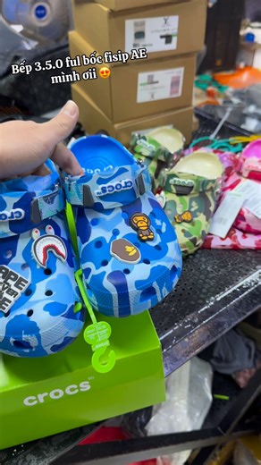 Bape đã đủ 3.5.0 ful box fisip AE mình ơi | Sốp Tiến Ách ngõ 80 Hoa Lâm - Long Biên - HN