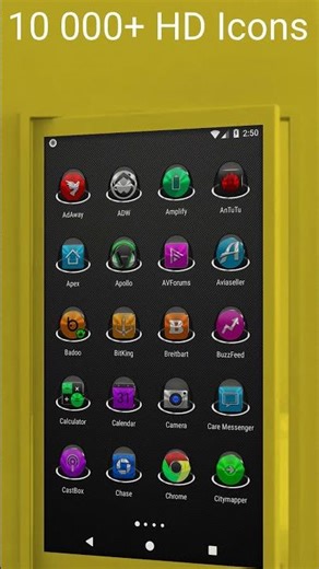 Sleek Icon Pack Vertical GAds