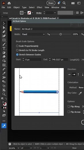 Art Brush Methods in Adobe Illustrator cc Tutorial
