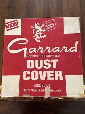 Vintage Garrard Turntable Dust Cover In Original Box Model D1 Fits Models B1/B1P | eBay
