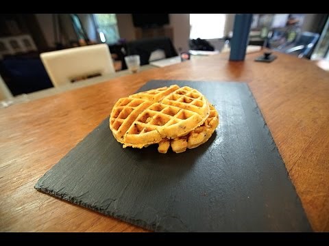 Delicious Cornbread Waffle Recipe | SAM THE COOKING GUY