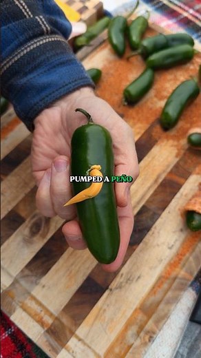 I made spray cheese jalapeño poppers