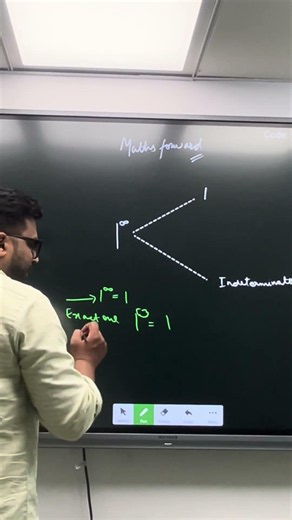 Is 1^∞ Really 1? 🤯 Biggest Maths Confusion! #maths #calculus #viral #jeebatch #jee2026