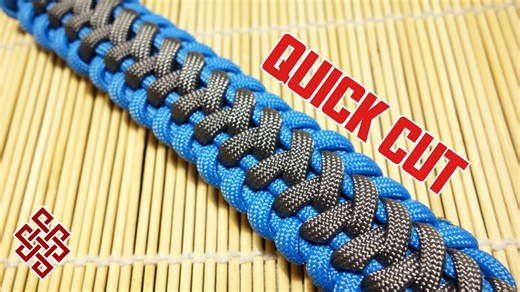 Wave Paracord Bracelet Made Easy – Quick Cut Tutorial