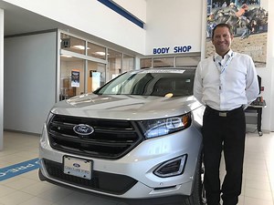 3.3K views | It's all that AND it even parks itself!! Call Chad at 403-801-2285 to test drive this 315hp 2017 Edge Sport with only 31,300km. Might as well be new :-) | Cam Clark Ford Airdrie | Facebook