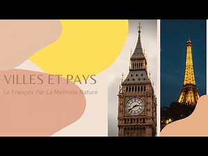 (5/50) French by the Nature Method (Le Français Par La Méthode Nature) | Villes et Pays