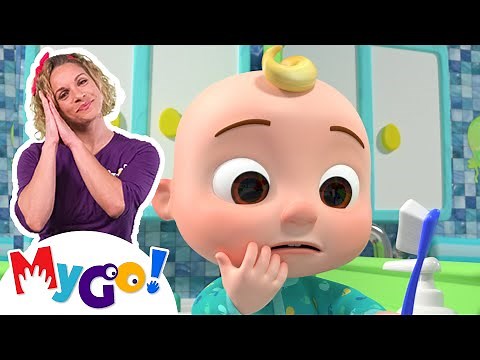 Yes Yes Bedtime Song | CoComelon - Nursery Rhymes | MyGo! Sign Language For Kids | ASL