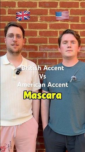British accent vs American accent 🇬🇧🇺🇸 #everydayenglish