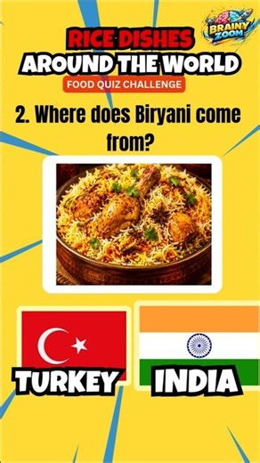 🍛 Can You Guess These Famous Rice Dishes? 🤔 #shorts