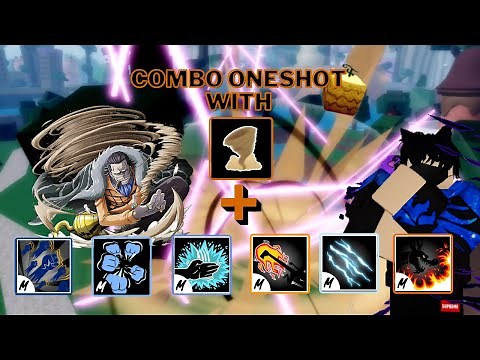 Combo One Shot With Sand And All Melee | Blox Fruits update 17. 3