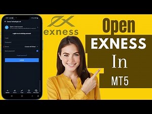 How To Open Exness Forex Account In MT5 | Create Exness Forex Account In MT5