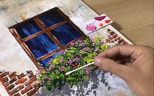 413K views · 10K reactions | Wisteria Climbing Around a Window...