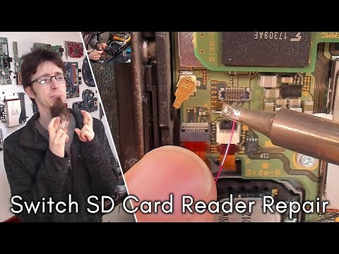 Nintendo Switch SD Card Reader Repair - LFC#225
