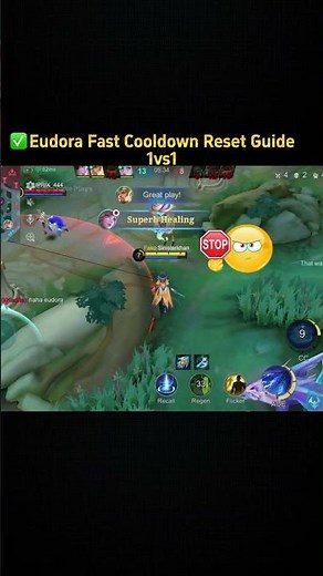 Eudora Skill 1 Combo Tutorial ✅ | Best 1v1 #mlbb #eudora #tutorial
