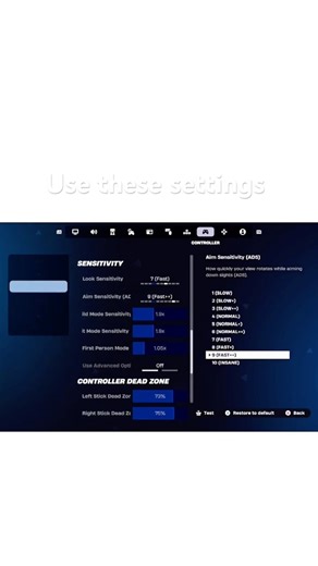 Controller tips and tricks