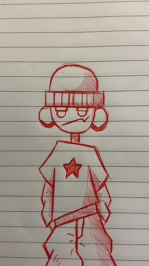 Easy Drawing Tutorial: Simple Character for TikTok