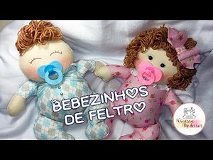 Bebezinho de feltro -