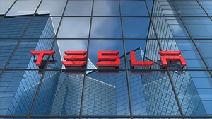 Editorial Tesla Logo On Glass Building Stock Motion Graphics SBV-313474296 - Storyblocks