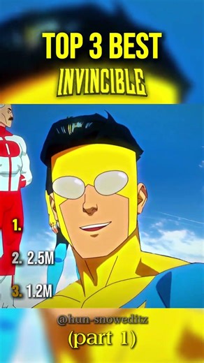 These INVINCIBLE edits are out of hands💛