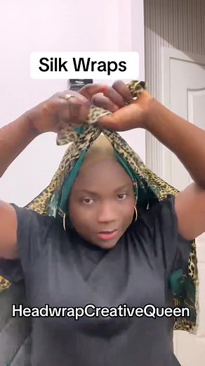 Silk Scarf Headwrap Tutorial #headwrap #silkscarf #scarf #headwrap #tutorial