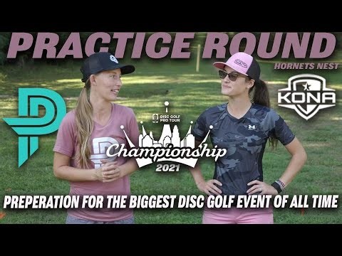 Disc Golf Tips - Practice Like A Pro - Paige Pierce and Kona Panis