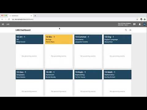 RenWeb/FACTS Student LMS Login Tutorial