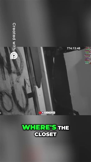 speed gets jumpscared in escape room #speed #ishowspeed #shortvideo #shorts