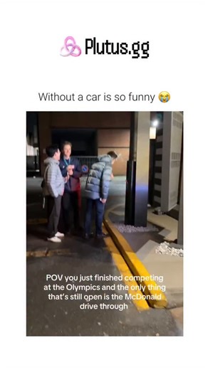 Caps 👀 | This video captures an unexpected high-calorie recovery session by world-class athletes at a late-night drive-thru. The Subject Olympic... | Instagram