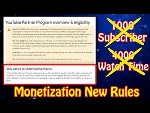 YouTube Partner Program overview & eligibility Update
