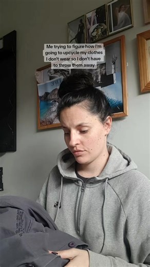 I swear I'm gonna find a way to turn this into something I will wear! Any one else who upcycles, alters, sews relate?