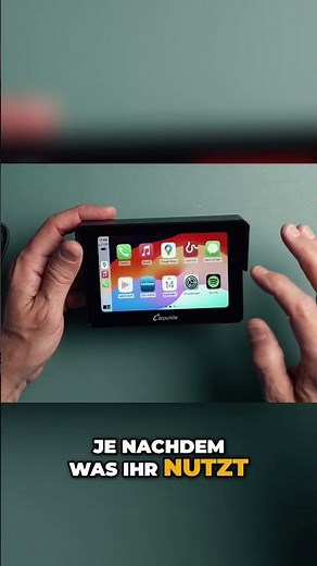 Apple CarPlay und Android Auto Smartphone mit dem Carpurite W502 verbinden