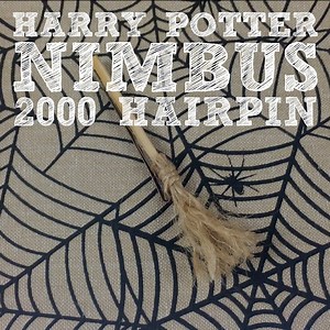 47K views · 178 reactions | Harry Potter Nimbus 2000 Hairpin Craft...