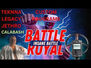 XP DEUS II PROGRAMS= TEKNNA, LEGACY, JETHRO, CALABASH, WHICH IS THE BEST?