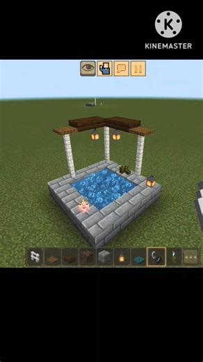 Minecraft - How To Make A NEW Working Hot Tub