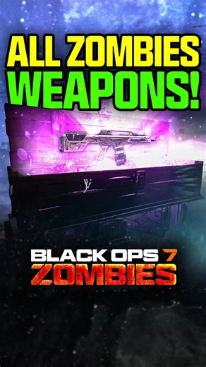ALL Black Ops 7 Zombies Weapons Known So Far... #blackops7zombies #bo7zombies #blackops7 #callofdutyblackops7 #callofduty #bo7 #gaming | MrDalekJD