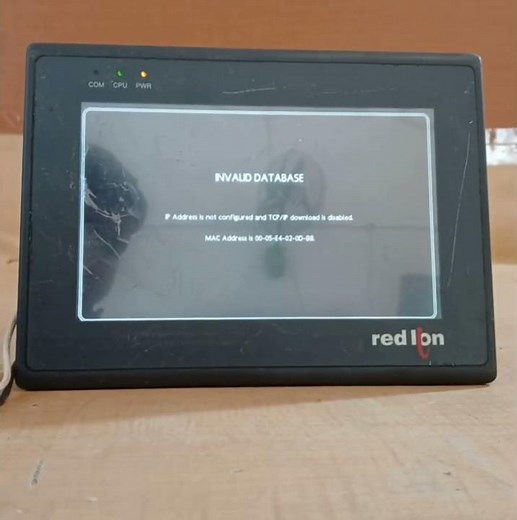 Red Lion Controls G307K200 Operator Interface Panel with TFT Display | Industrial HMI Touchscreen