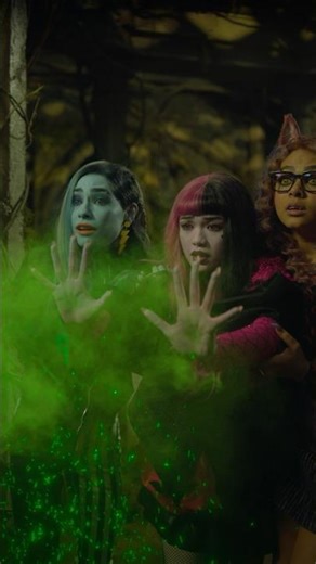 every time Draculaura casts a spell in the Monster High movie! #shorts
