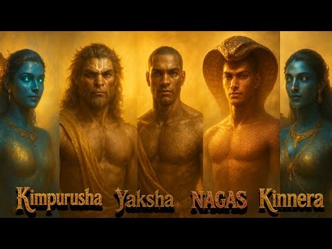 Yaksha, Gandharva, Kinnera, Kimpurushulu - Who are they? | DemiGods of Hindu Mythology | Telugu M...