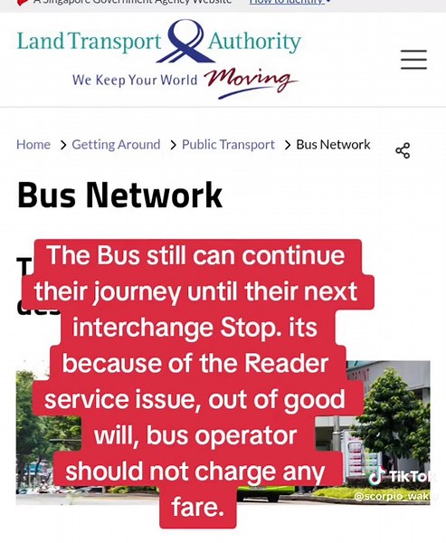 LTA Public Bus Services Failures Cause Commuter Frustration