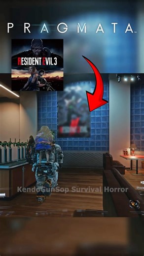 RESIDENT EVIL Reference - PRAGMATA Gameplay Walkthrough #Pragmata #Gaming #Capcom #PRAGMATAMoonBytes