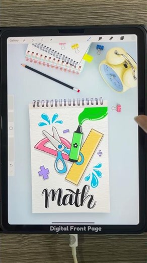 Step by Step Creative Maths Front Page 🌟