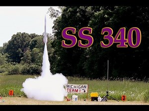 Mystic Buzz high power sorbitol rocket launch.