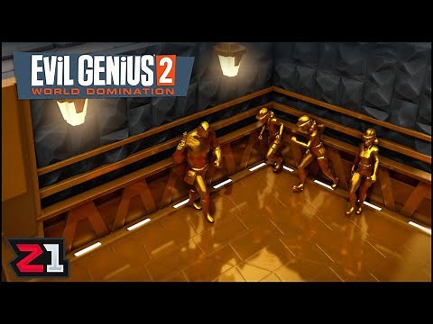 FIRING The Golden MIDAS Device ! Evil Genius 2 Ep.11 | Z1 Gaming
