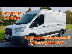 How do you replace the injection pump of the Ford Transit? - Ford Transit (MK 8)
